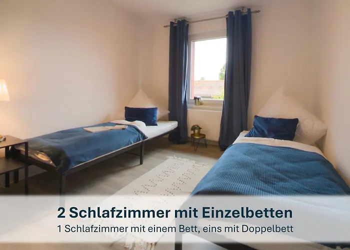 Apartmán Heringsdorf, Sonnige Fewo, 4 Schlafzimmer , 7 Pers Heidi Heringsdorf (Usedom)